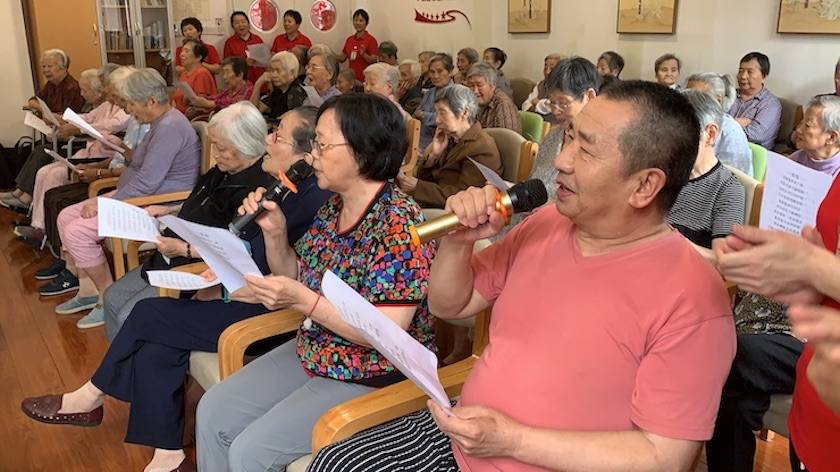 球盟会乐器爱心捐赠行动——将琴声带进和养临汾养护院