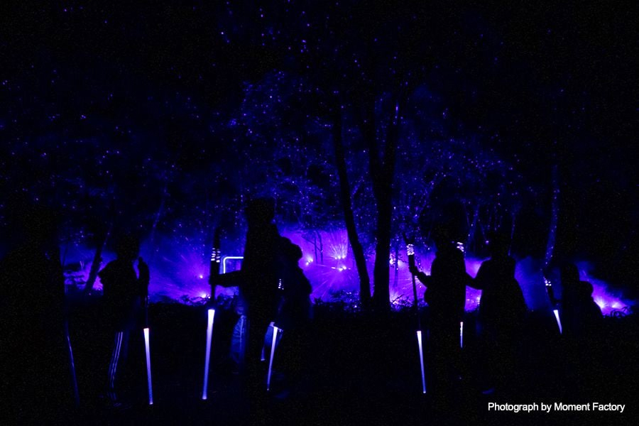 案例｜球盟会为壮观的Kamuy Lumina魔法夜行旅游项目提供配乐设备