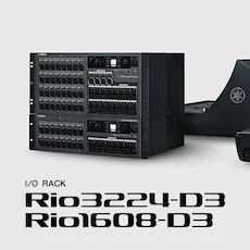 球盟会第三代I/O接口箱Rio3224-D3/Rio1608-D3登场